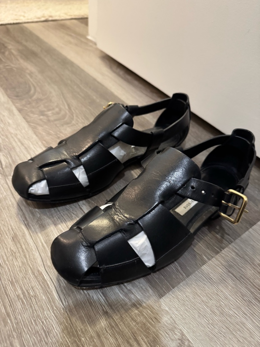 Emme Parsons Ernest leather sandals